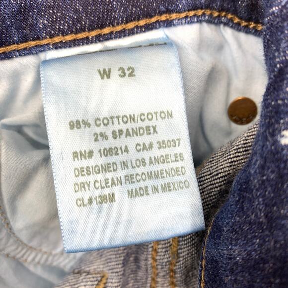 Joe's Jeans Women's Size 32 Icon Mid Rise Skinny Jeans Medium Wash Distressed - Picture 7 of 7